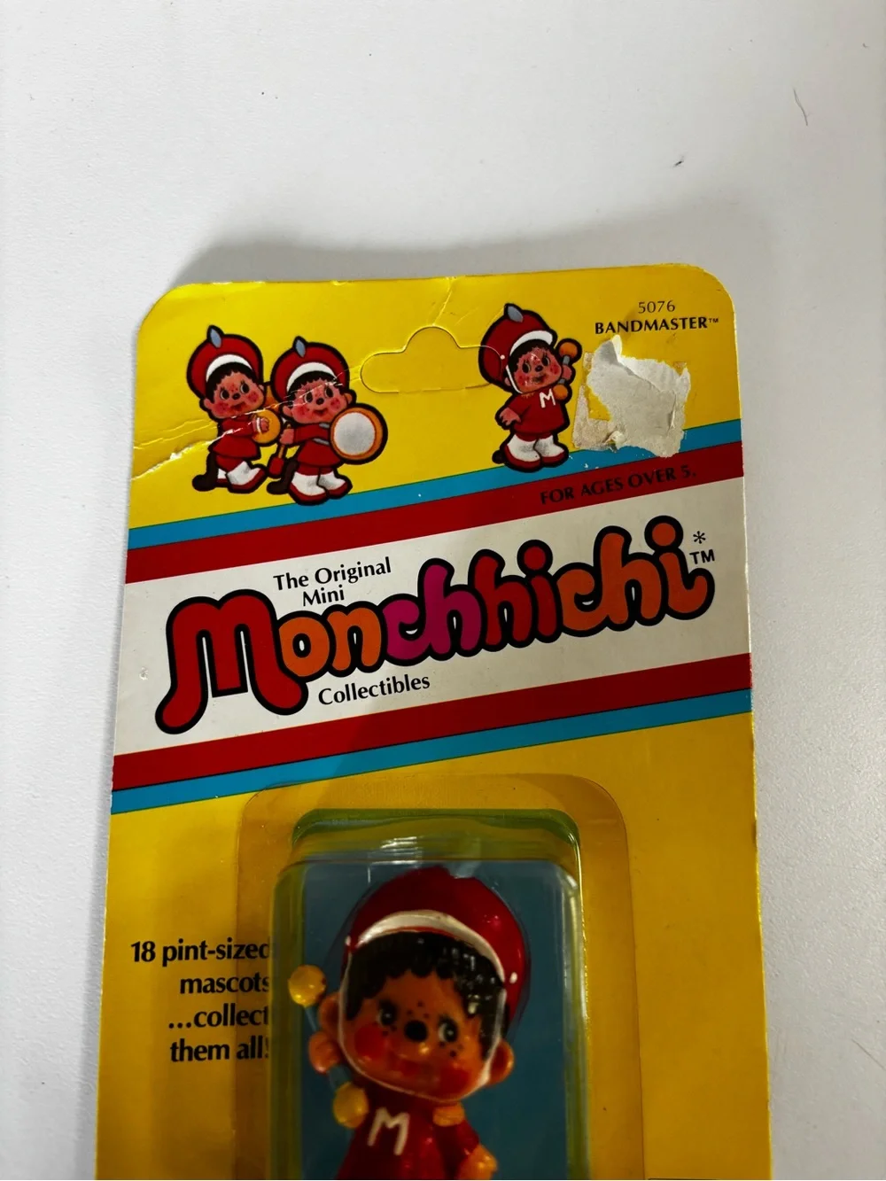 Vintage Mattel Monchichi Figure New in Package